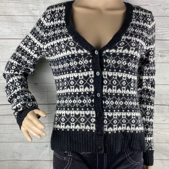 Talbots Cardigan Sweater 💕 Wool Blend Cashmere - Picture 1 of 12